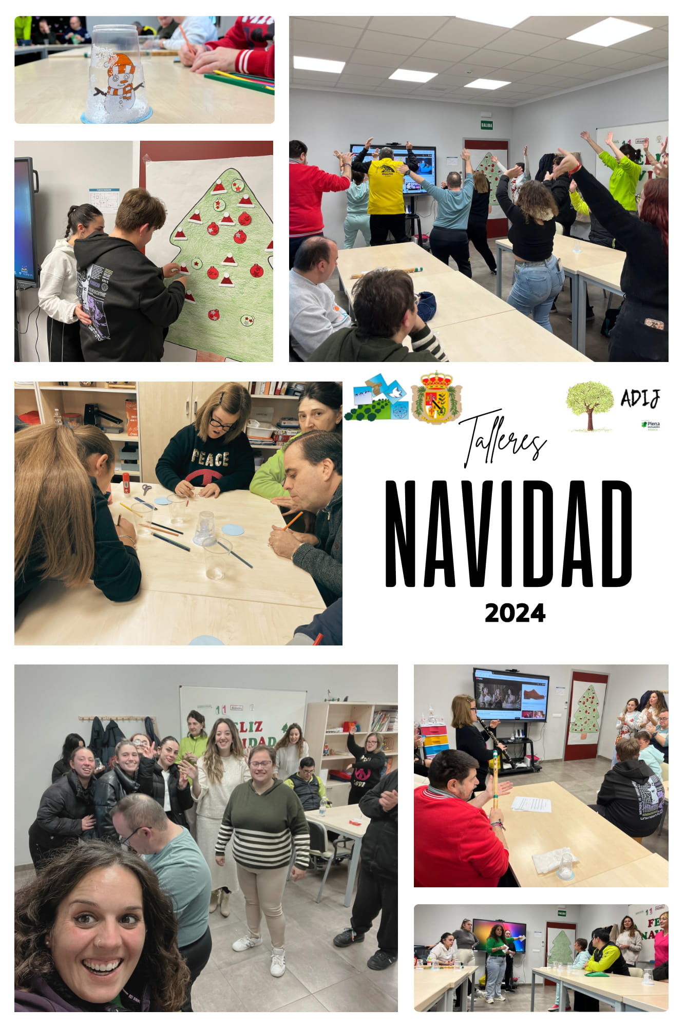 Talleres de Navidad en el IES Juan López Morillas